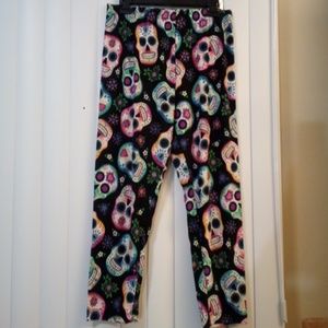 2 pairs of No Boundaries Capris Leggings